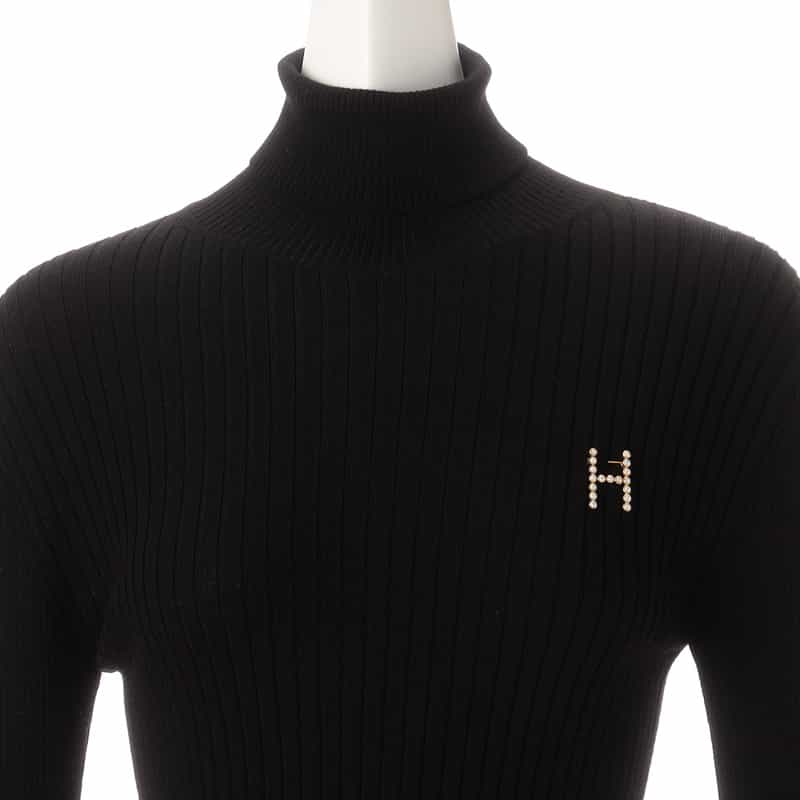 LA SOEUR LA SOEUR＜ラ スール＞ブローチ "H" （パール） NONE