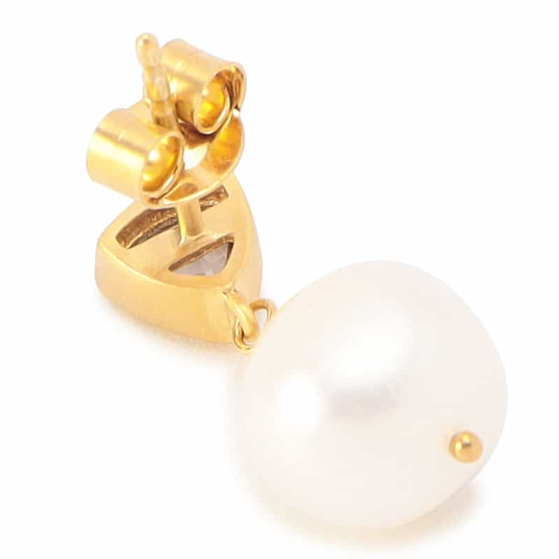 LA SOEUR LA SOEUR＜ラ スール＞ピアス（パール × トパーズ） NONE