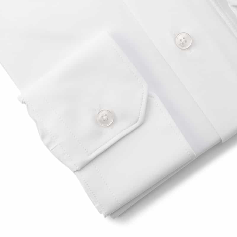 XACUS ドレスシャツ WHITE