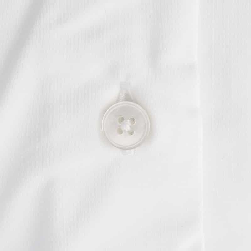 XACUS ドレスシャツ WHITE