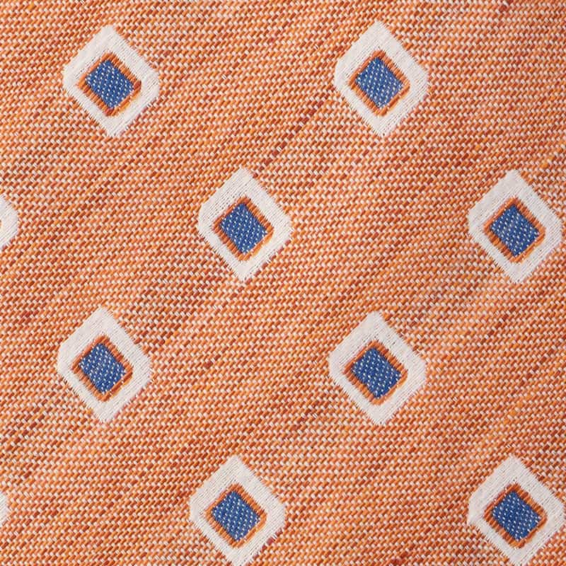 BREUER 小紋柄タイ ORANGE