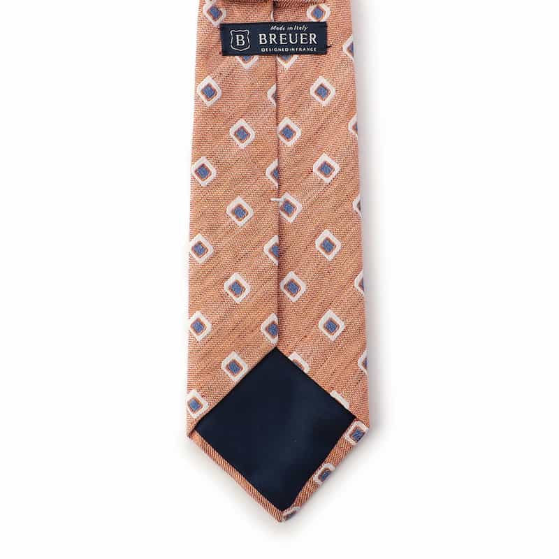 BREUER 小紋柄タイ ORANGE