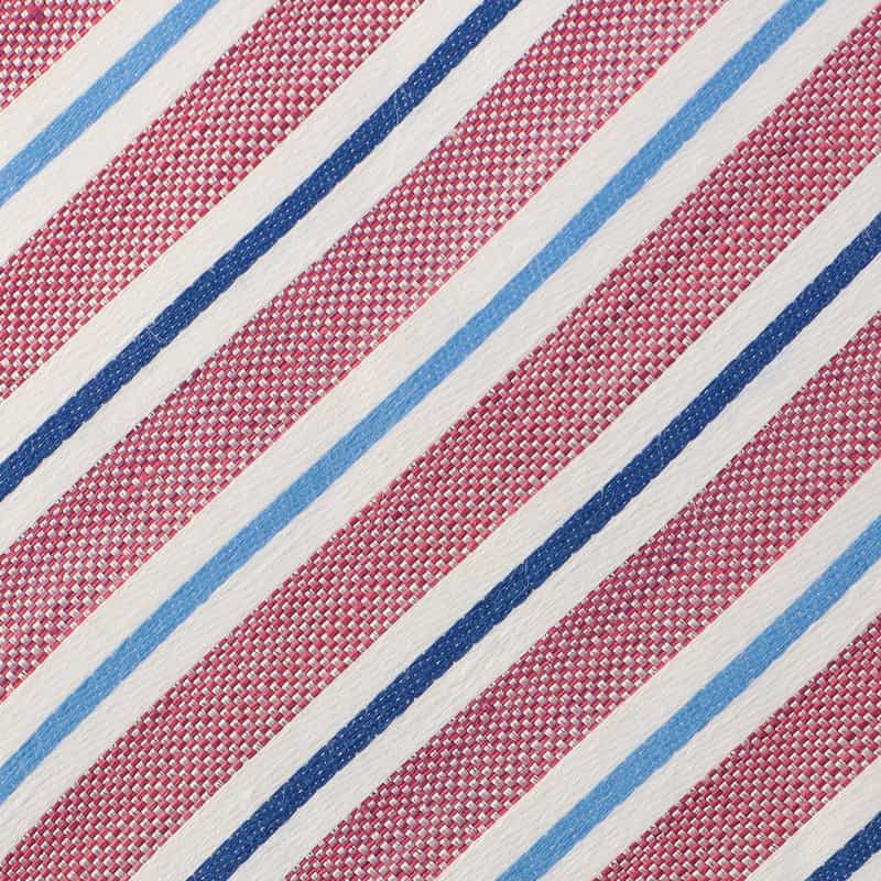 BREUER ストライプ柄タイ PINK