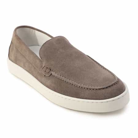 “BARTEX" スエード スリップオンスニーカー