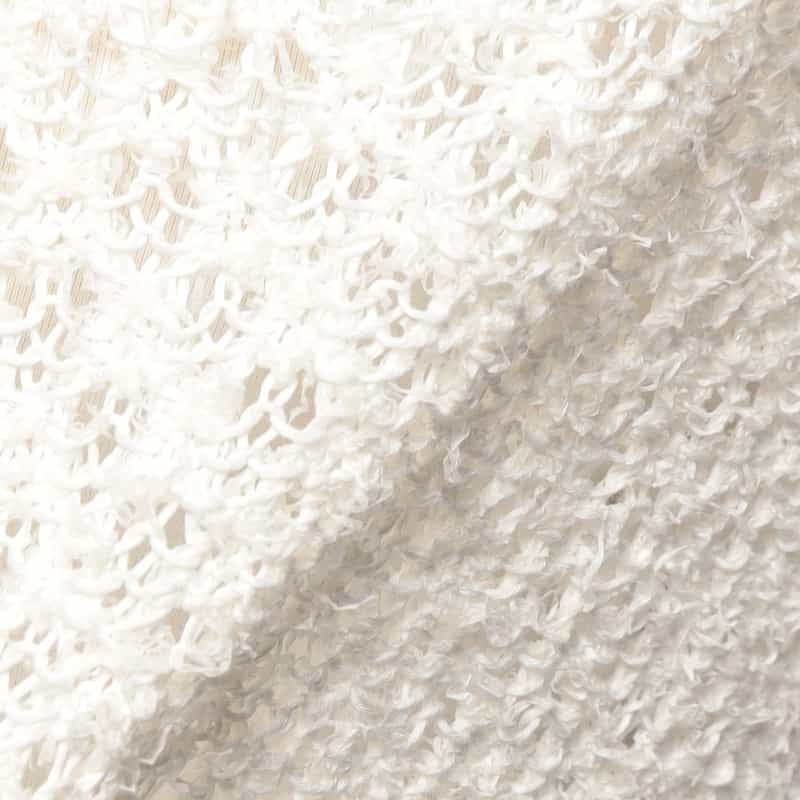 BARNEYS NEW YORK ショート丈 Vネックカーディガン IVORY