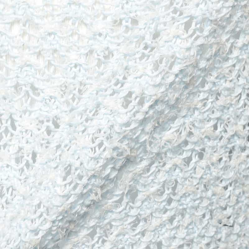 BARNEYS NEW YORK ショート丈 Vネックカーディガン LIGHT BLUE