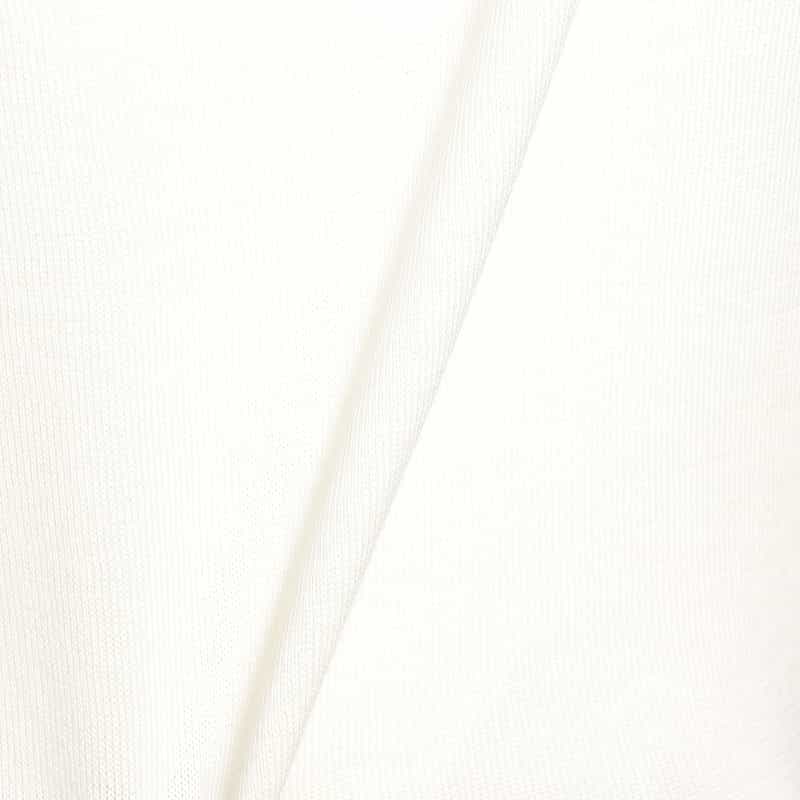 BARNEYS NEW YORK ウォッシャブル 海島綿ニットプルオーバー WHITE