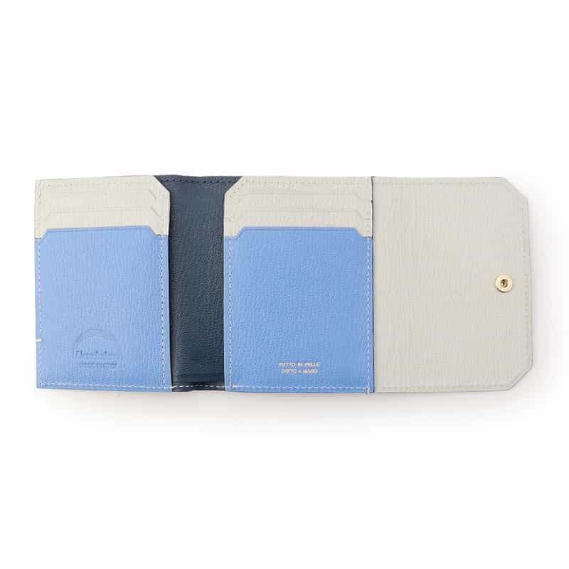 L’ARCOBALENO 限定3つ折りウォレット NAVY