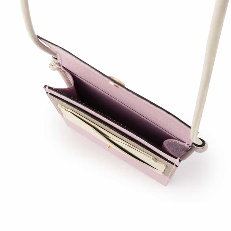 L’ARCOBALENO 限定ショルダーウォレット LILAC