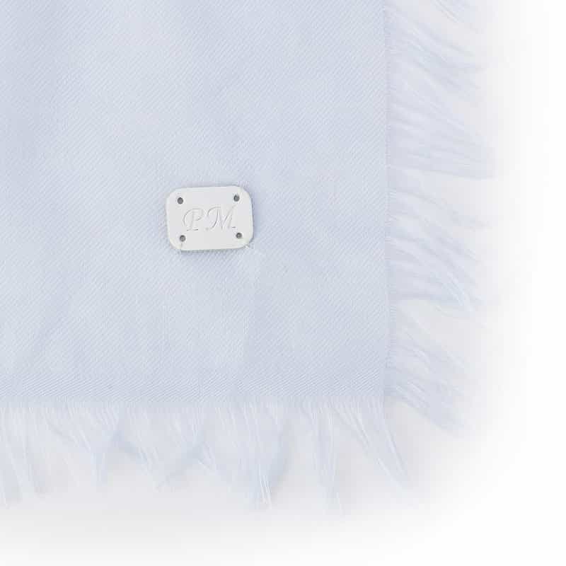 PAOLO MARIANI スカーフ LIGHT BLUE