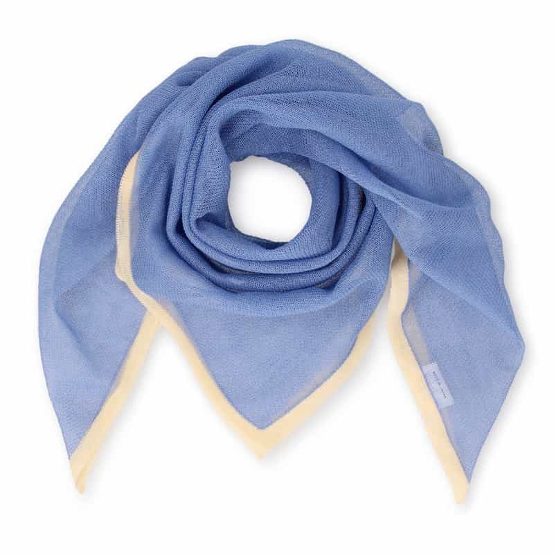 ASAUCE MELER スカーフ LIGHT BLUE