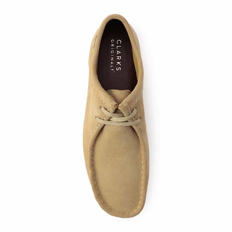 CLARKS デザートブーツ "WALLABEE SUEDE GTX" BEIGE