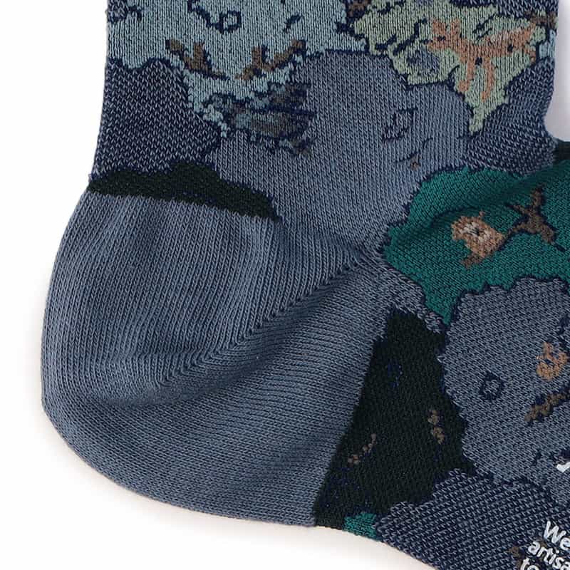 ANTIPAST ハイソックス BLUE