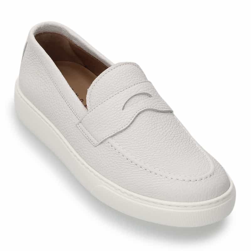 HENDERSON コインローファー WHITE