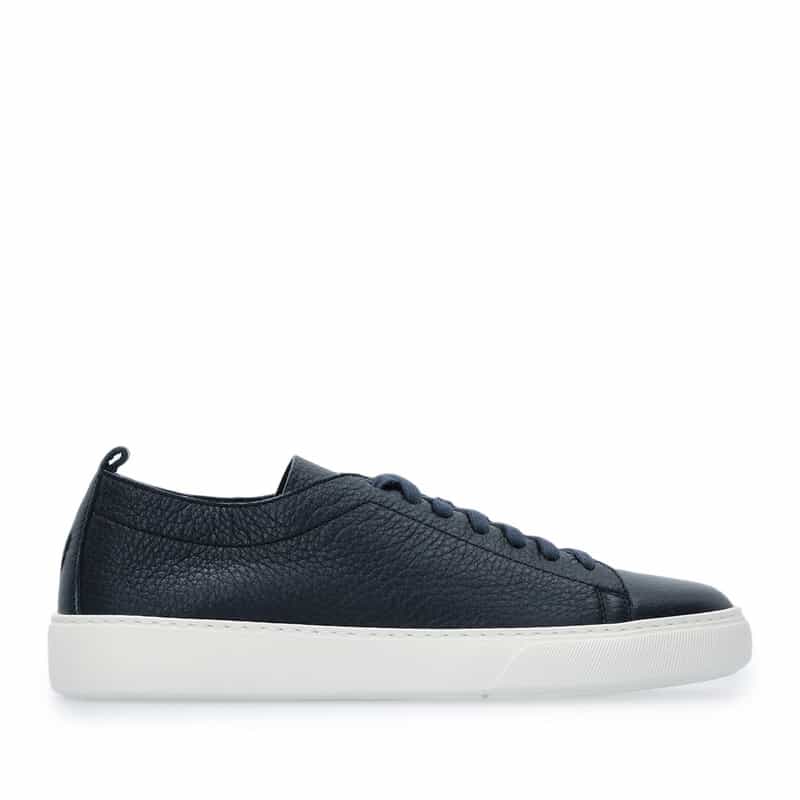 HENDERSON HENDERSON＜ヘンダーソン＞レザースニーカー "BYRON" NAVY