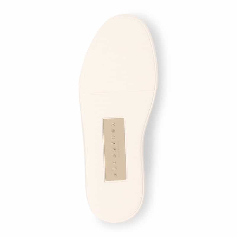 HENDERSON HENDERSON＜ヘンダーソン＞レザースニーカー "BYRON" NAVY