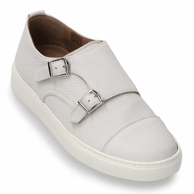 HENDERSON 限定ダブルモンクストラップスニーカー WHITE