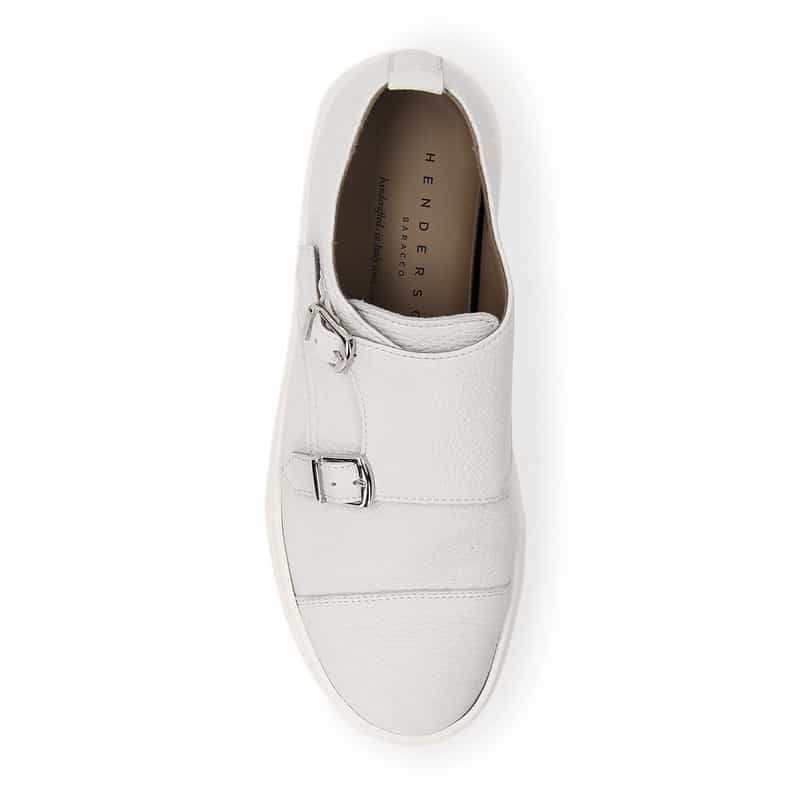 HENDERSON 限定ダブルモンクストラップスニーカー WHITE