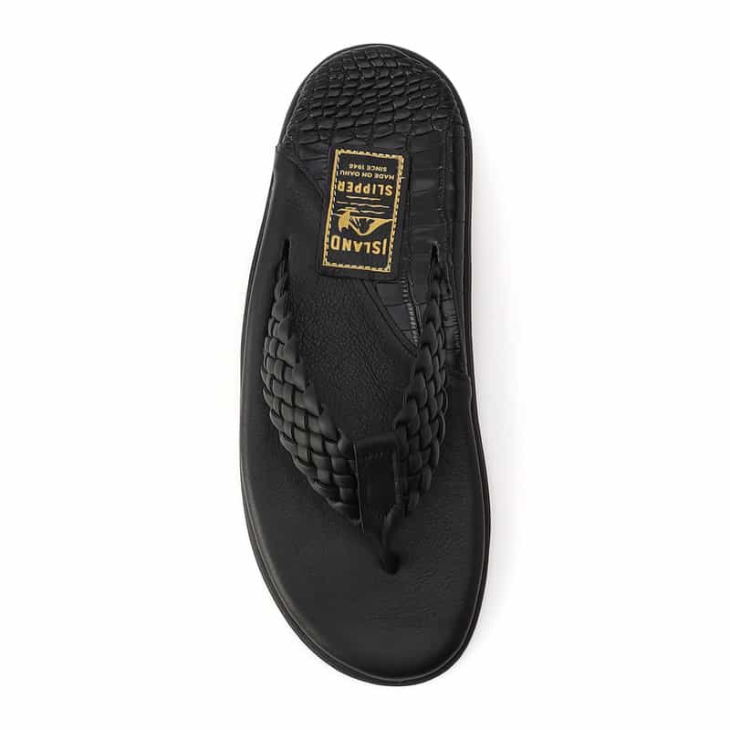 ISLAND SLIPPER バーニーズ　ニューヨーク限定トングサンダル BLACK