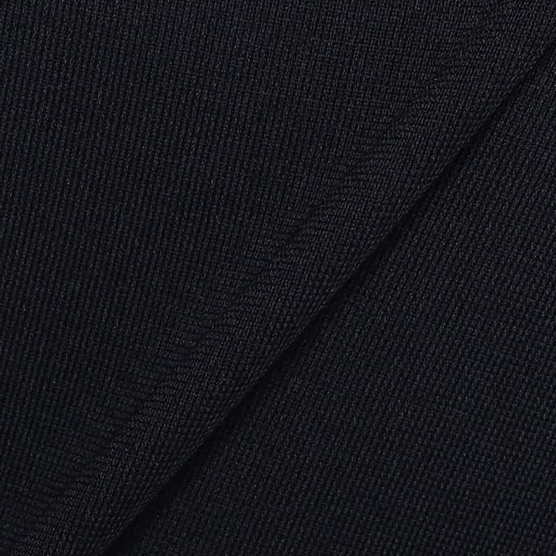 BARNEYS NEW YORK ウォッシャブル ハーフスリーブクルーネックニットプルオーバー DARK NAVY