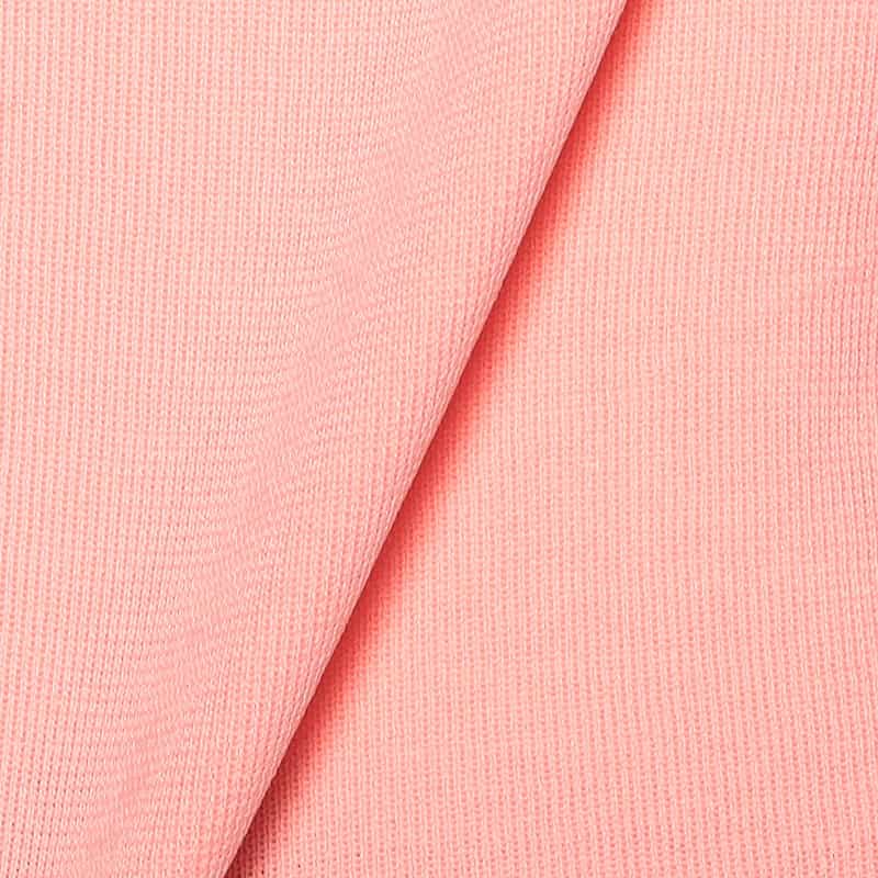 BARNEYS NEW YORK ウォッシャブル ハーフスリーブクルーネックニットプルオーバー PINK