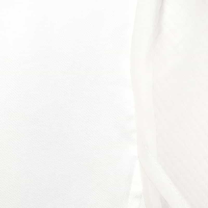 BARNEYS NEW YORK ウォッシャブル シアースリーブ テーラードジャケット WHITE