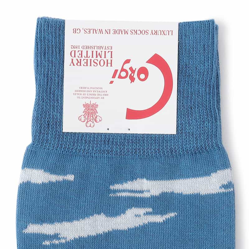 CORGI ソックス NAVY