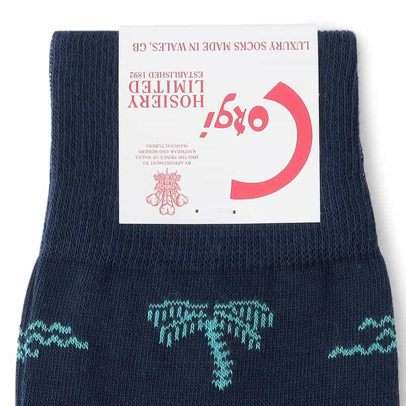 CORGI ソックス NAVY