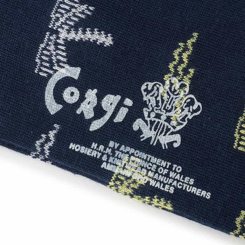 CORGI ソックス NAVY