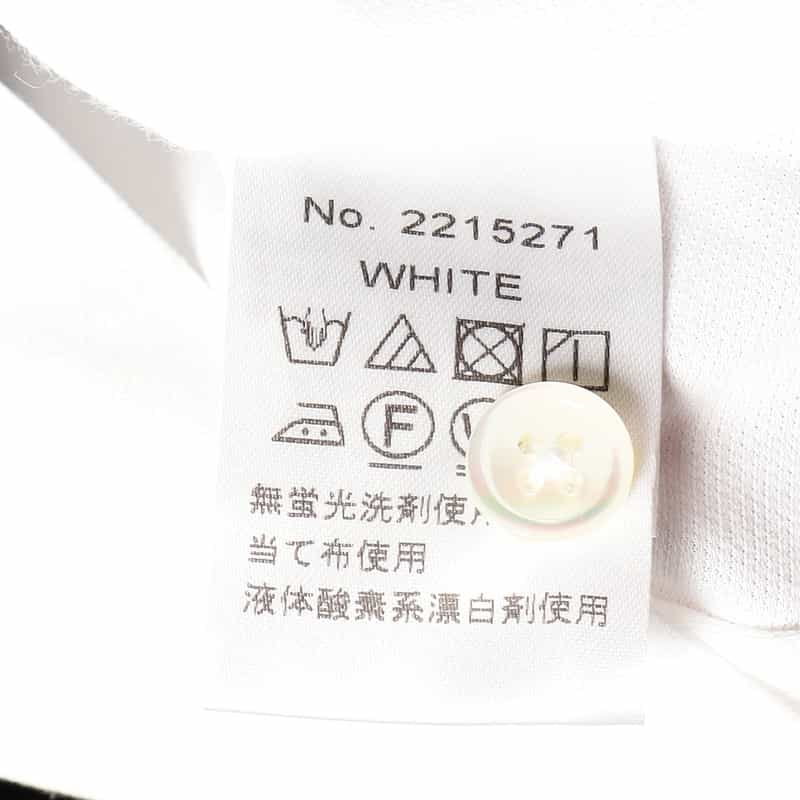 BARNEYS NEW YORK クールマックス素材ジャージーオープンカラーシャツ NAVY