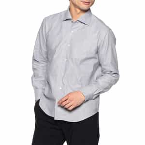 カッタウェイカラーシャツ