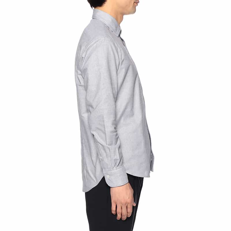 BARNEYS NEW YORK カッタウェイカラーシャツ NAVY