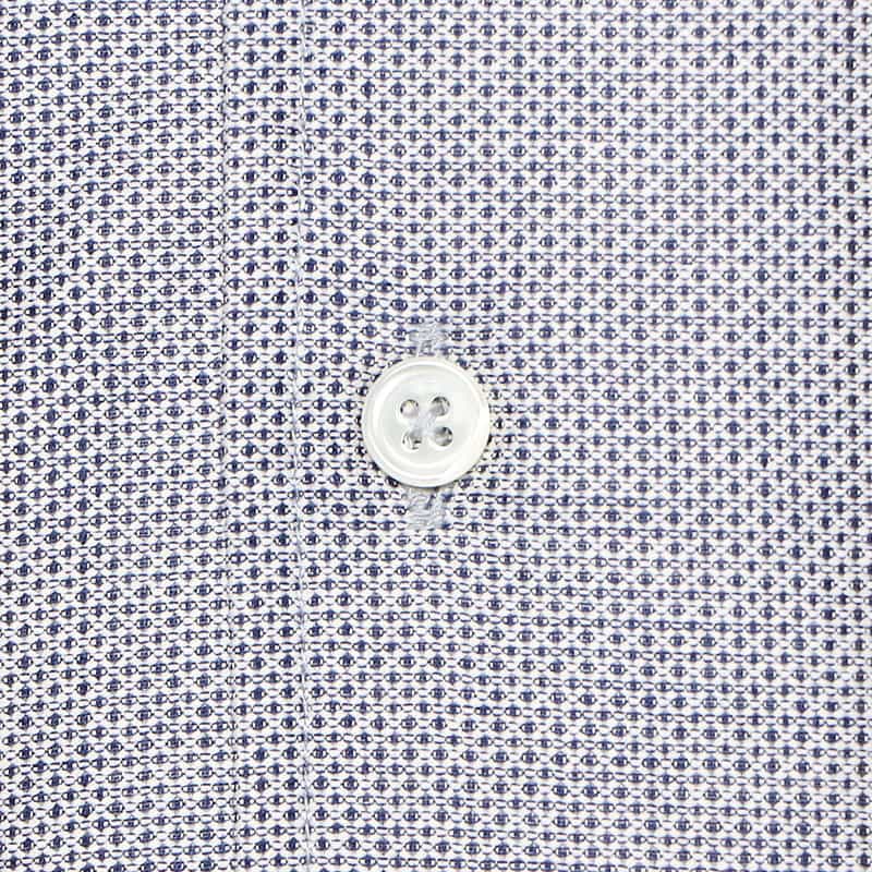 BARNEYS NEW YORK カッタウェイカラーシャツ NAVY