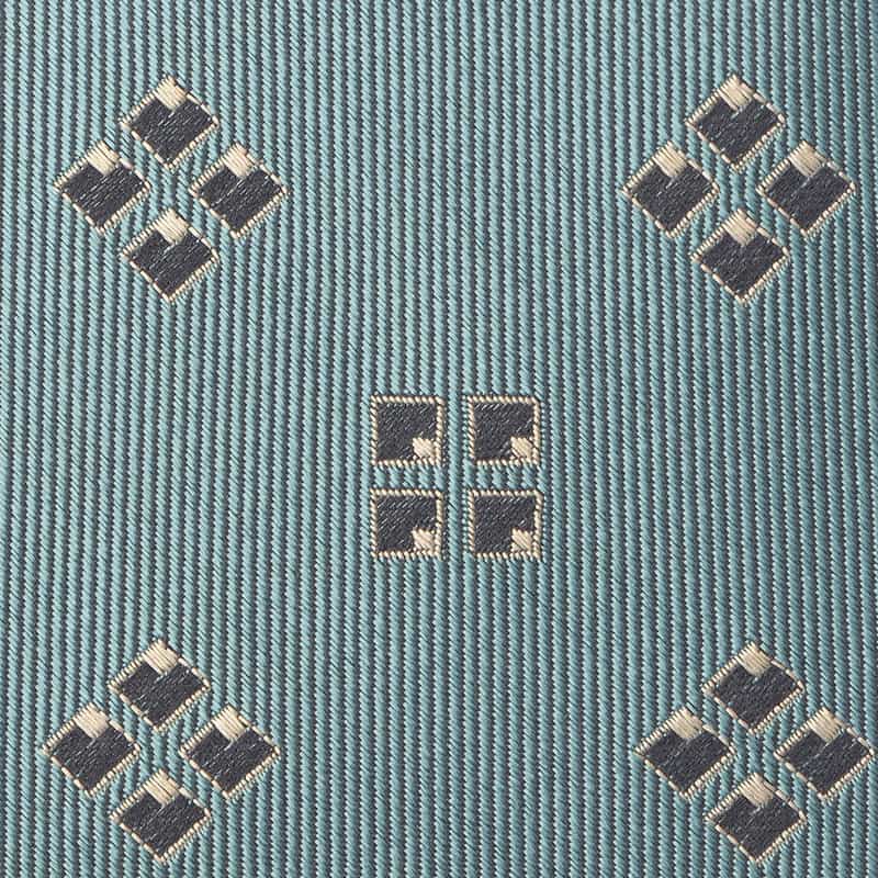 BARNEYS NEW YORK 小紋柄タイ BLUE