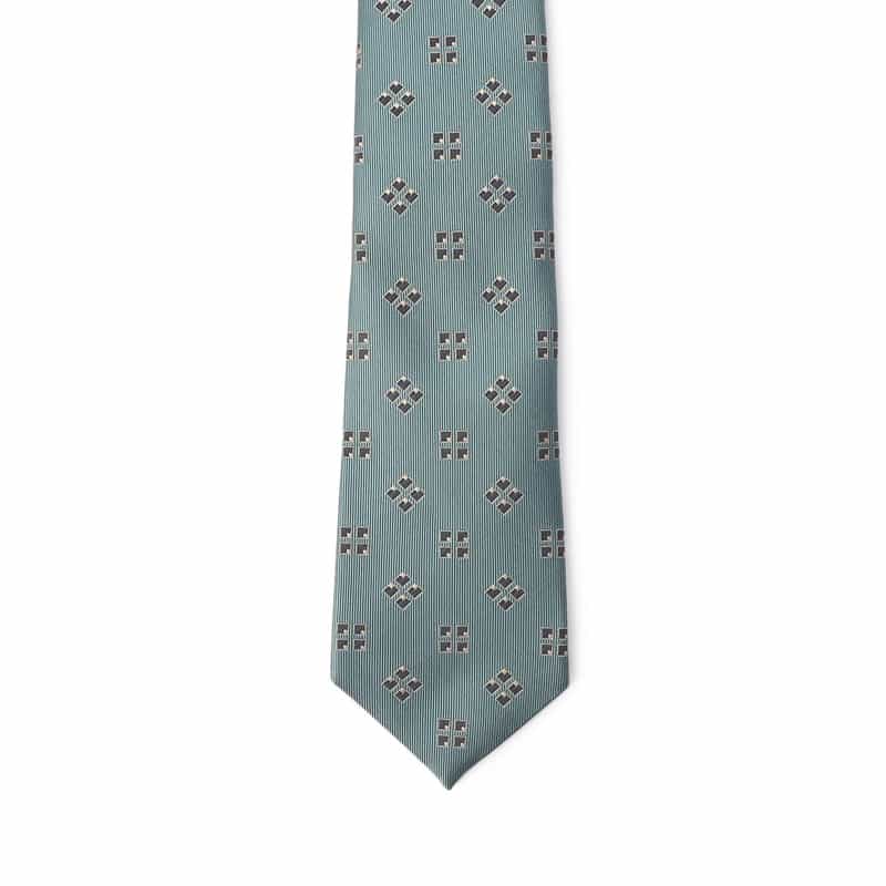 BARNEYS NEW YORK 小紋柄タイ BLUE