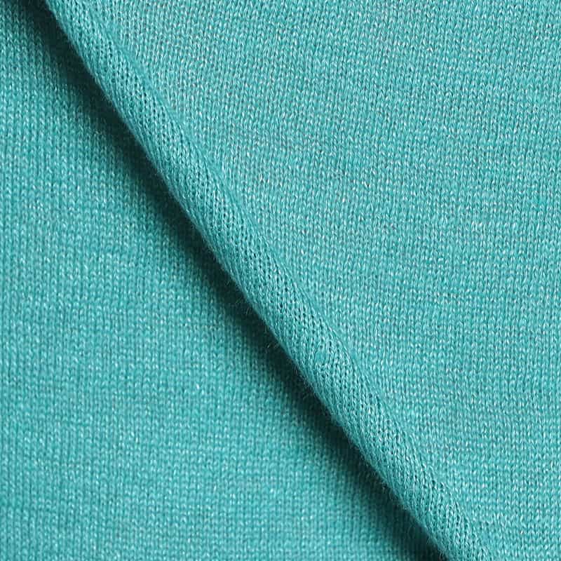 FILIPPO DE LAURENTIIS リネンコットンクルーネックニットプルオーバー LIGHT GREEN