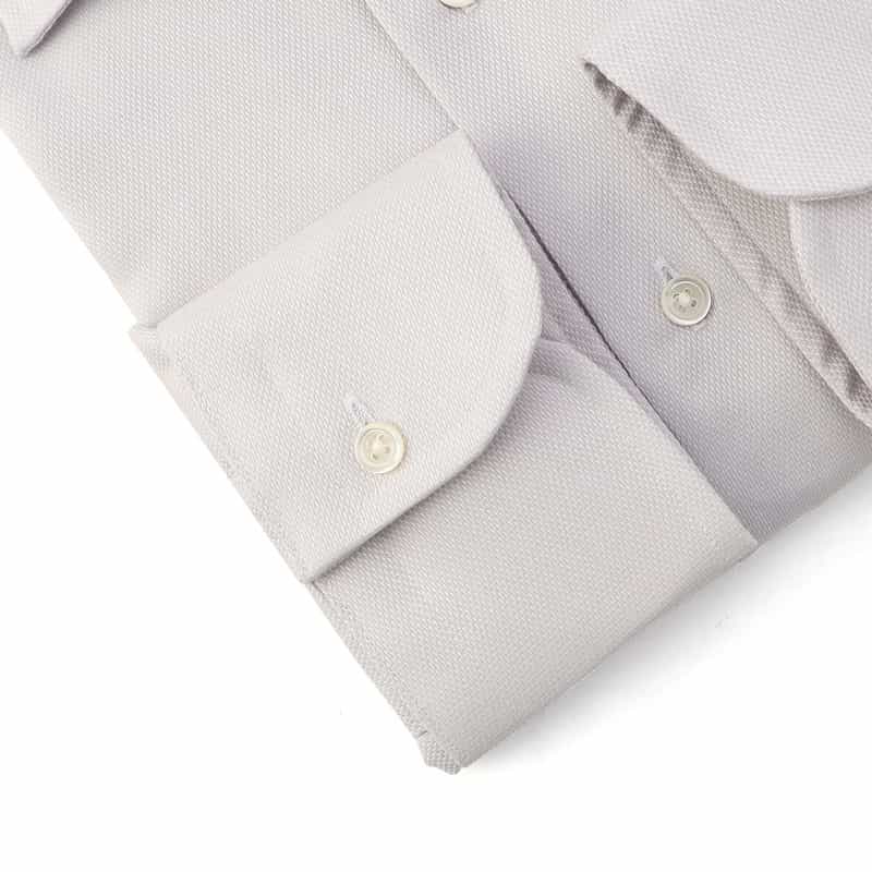 BARNEYS NEW YORK イージーケアドレスシャツ GRAY