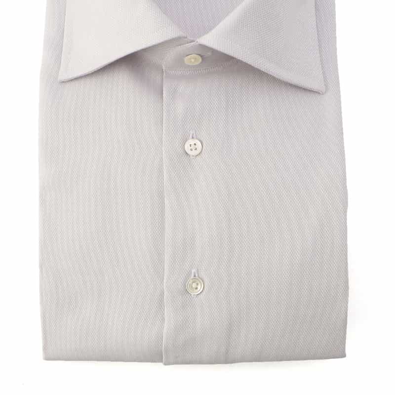 BARNEYS NEW YORK イージーケアドレスシャツ GRAY