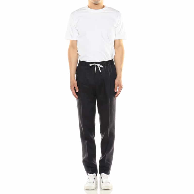 PT TORINO リネンジョガーパンツ NAVY