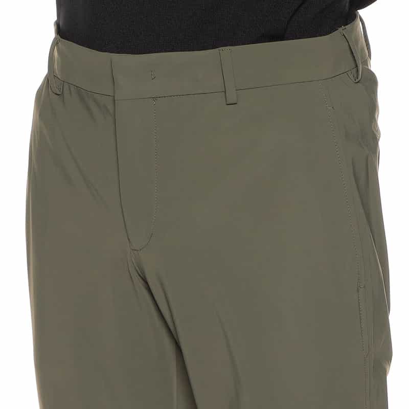 PT TORINO ストレッチナイロンジャージーパンツ "EPSILON ZIP" KHAKI