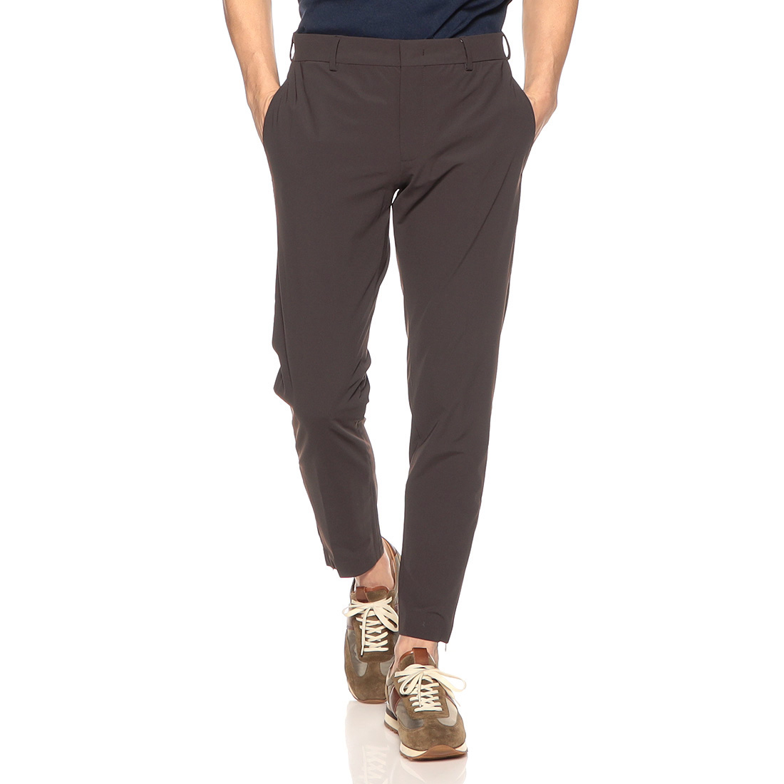 ストレッチナイロンジャージーパンツ "EPSILON ZIP"