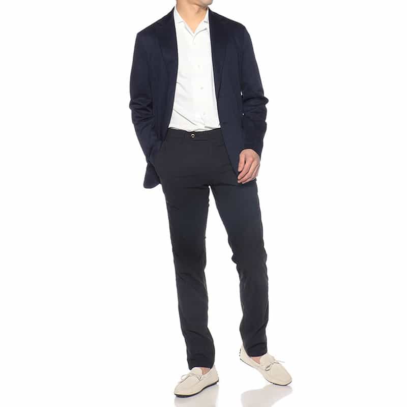 PT TORINO ガーメントダイジャージーパンツ "S.SLIM" NAVY