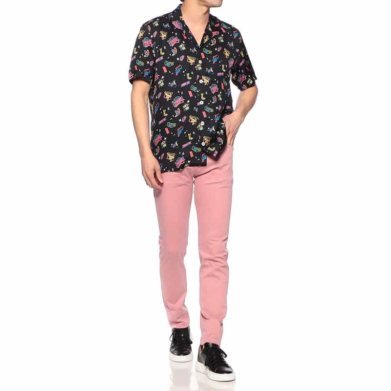 PT TORINO DENIM カラーデニムパンツ "SWING" PINK