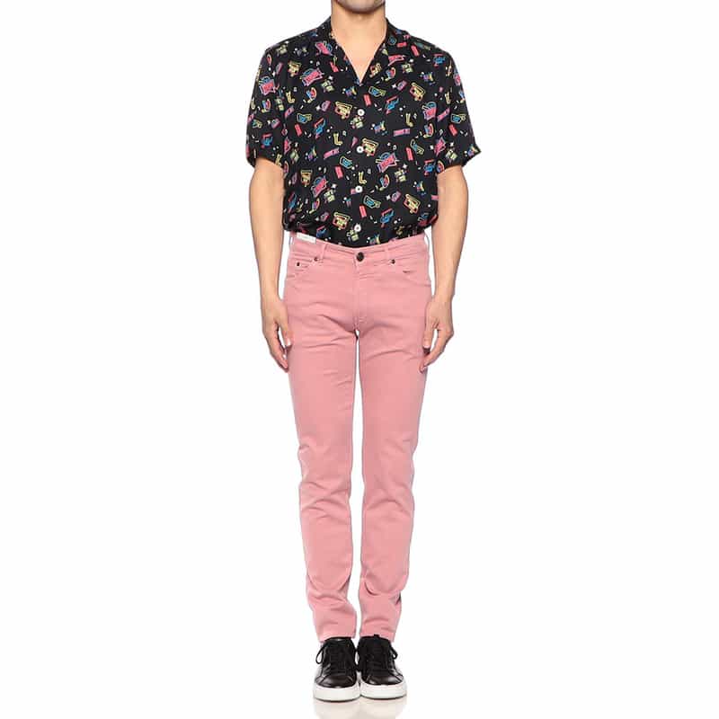 PT TORINO DENIM カラーデニムパンツ "SWING" PINK