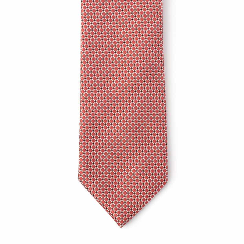 ALTEA グリッド柄タイ PINK