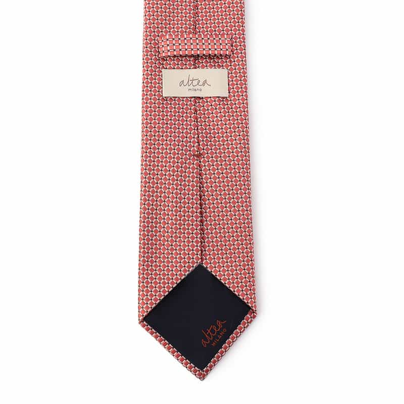 ALTEA グリッド柄タイ PINK