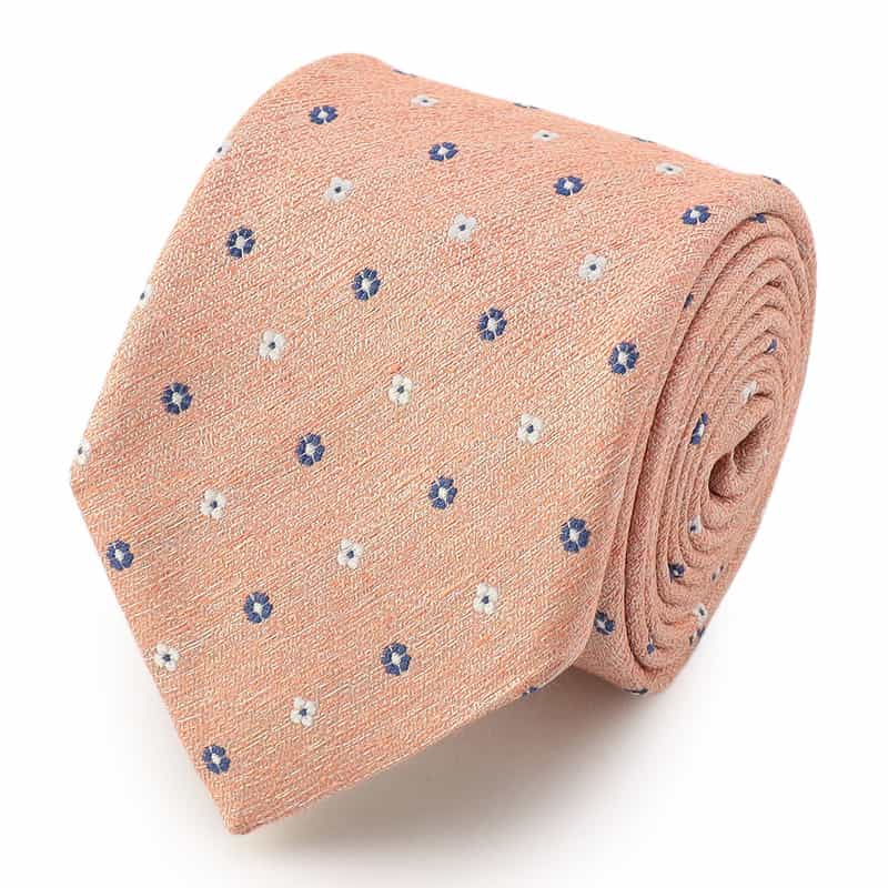 ALTEA 小花柄タイ ORANGE