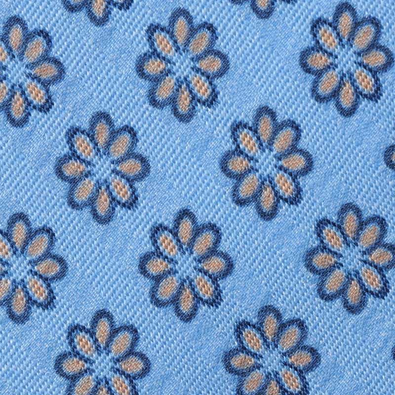 ALTEA 小花柄タイ BLUE