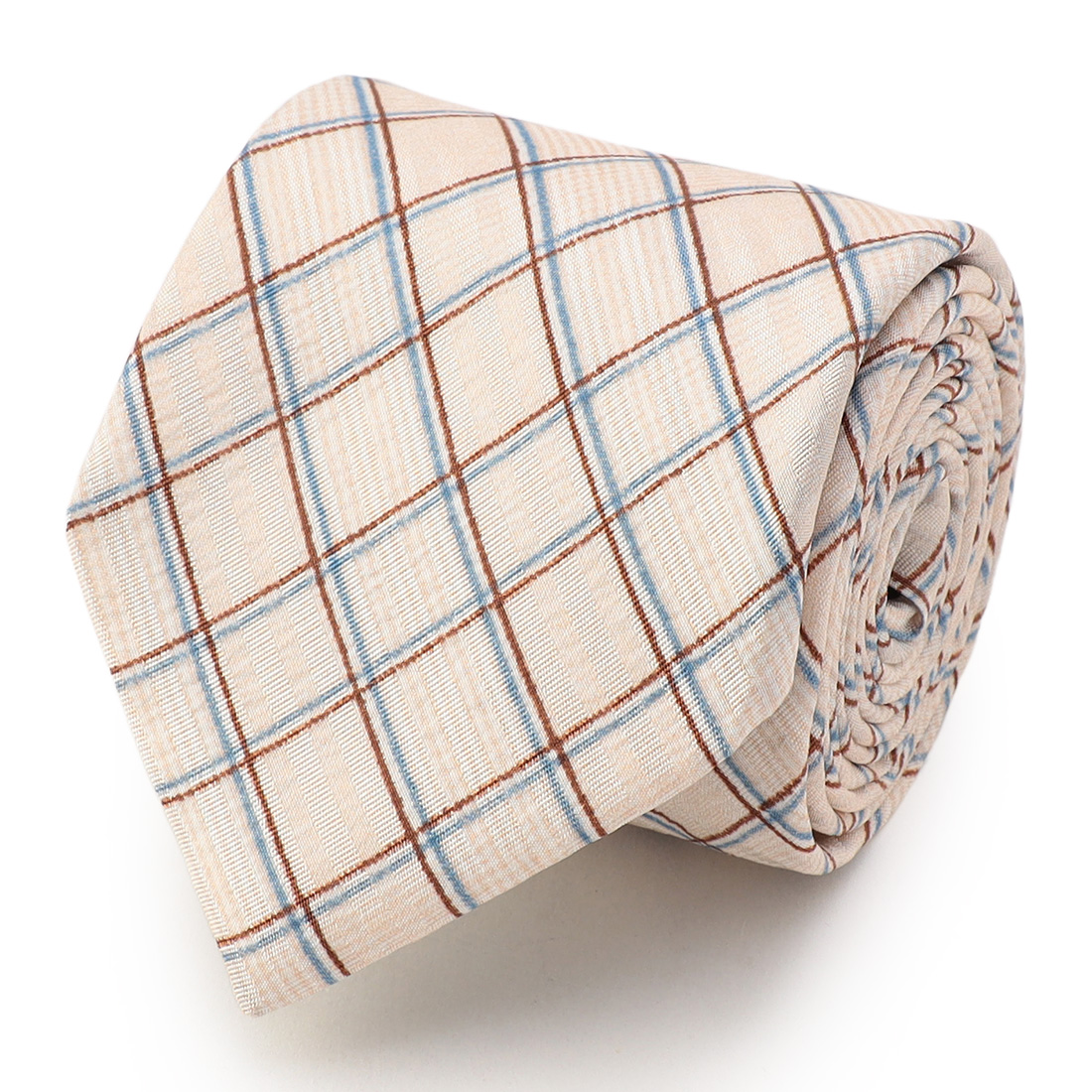 チェック柄タイ