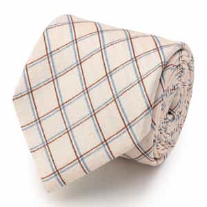 チェック柄タイ